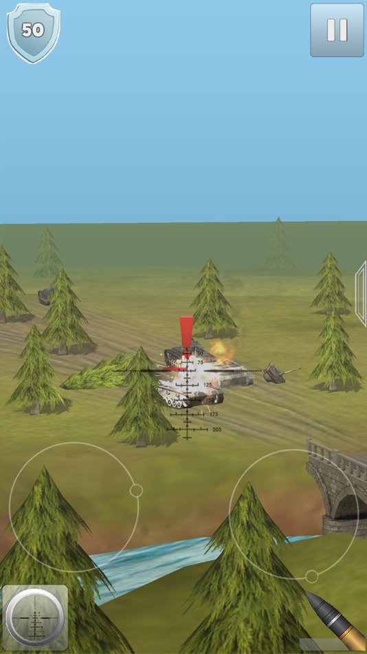 #2. Artillery Guns: Destroy Tanks (iOS) 由: Ilia Yashin