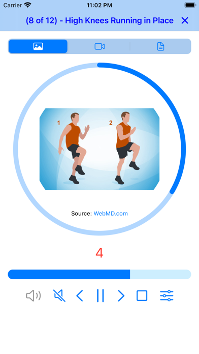 Daily Home Fitness Screenshot