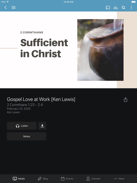 Crosspoint Clemson iPad screenshot 2 - Lifestyle app