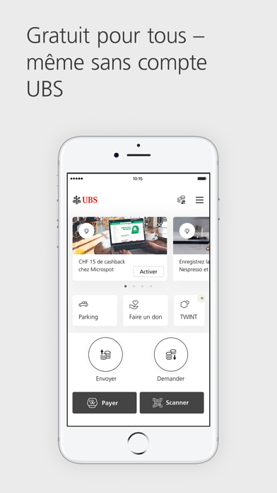 Screenshot #1 pour UBS TWINT