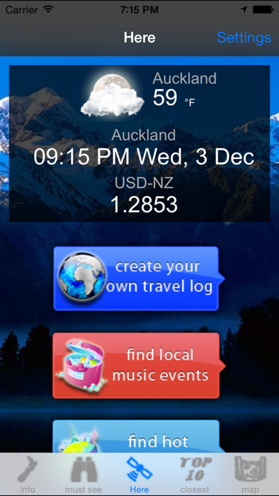Screenshot #1 pour New Zealand - Travel Guide