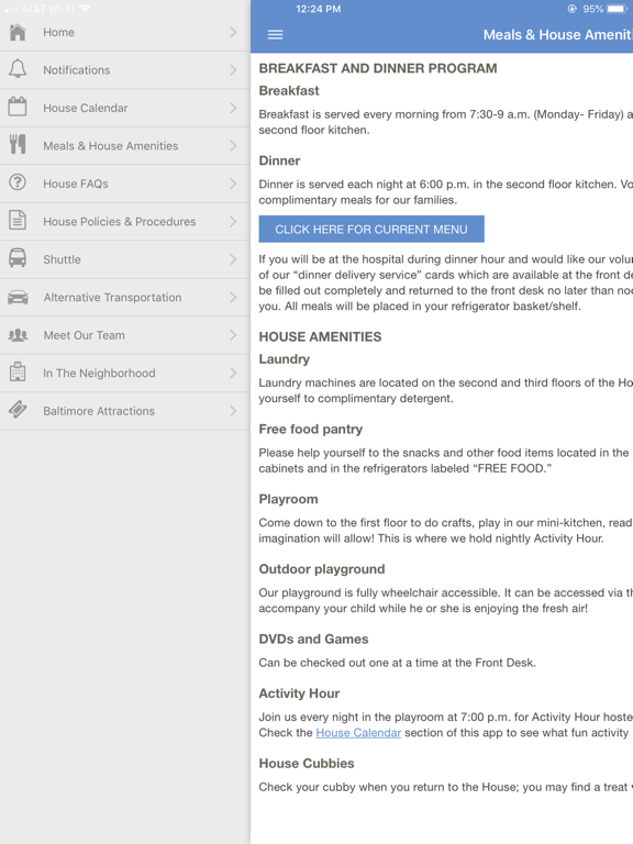 RMHC Maryland iPad screenshot 2 - Reference app
