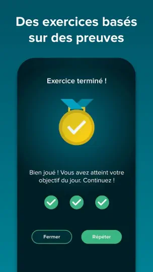 Capture d'écran de IRonfleGym sur iPhone 4
