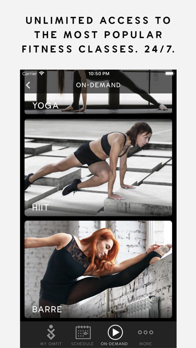 Screenshot #1 pour OMFIT - 1,000+ Fast Workouts