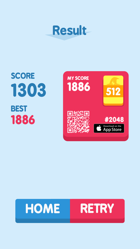 #3. 2048 Bx - Number Puzzle Game (iOS) By: Dang Nguyen