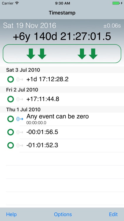 Emerald Timestamp screenshot-3