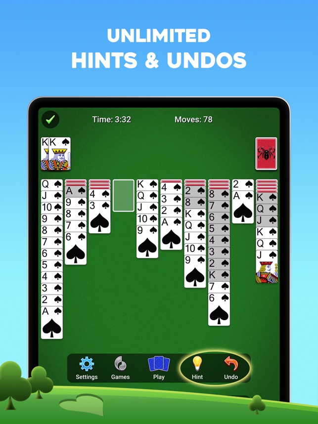 Download Spider Solitaire Free app for iPhone and iPad