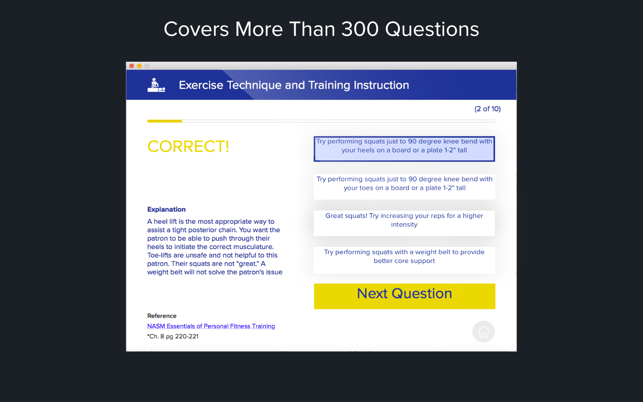 NASM CPT Practice Test 2018(圖4)-速報App