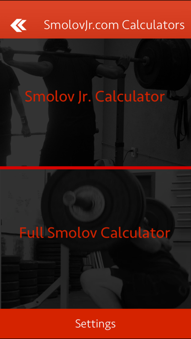Smolov Squat Calculator screenshot1