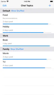 chat topics iphone screenshot 1