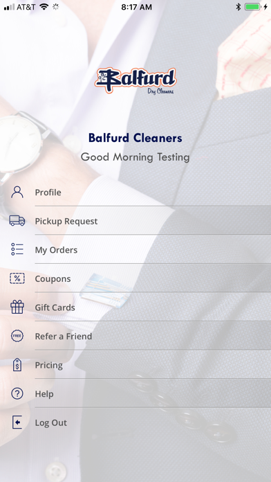 Balfurd Cleaners Screenshot