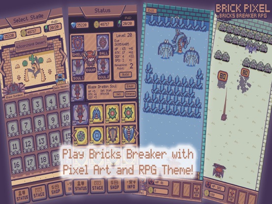 Bricks Pixel - Monster RPGのおすすめ画像1