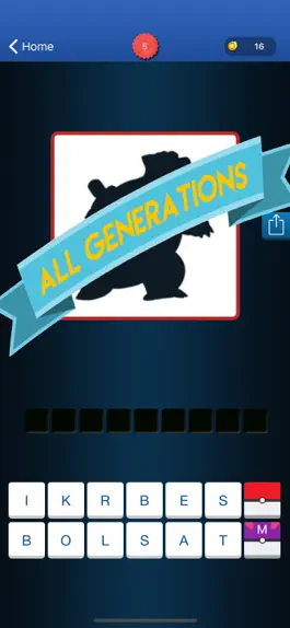 Game screenshot Anime Quiz - Pokemon Edition apk