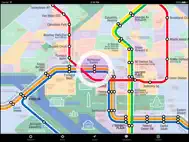 KickMap Washington DC Metro ipad bilder 0