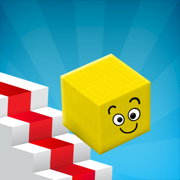 Cube Stars : Jump on stairs