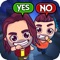 Yes or No is a trivia quiz game, In which you have to survive in game by giving right answers, If you will give wrong answer you will lose game from different types of barriers