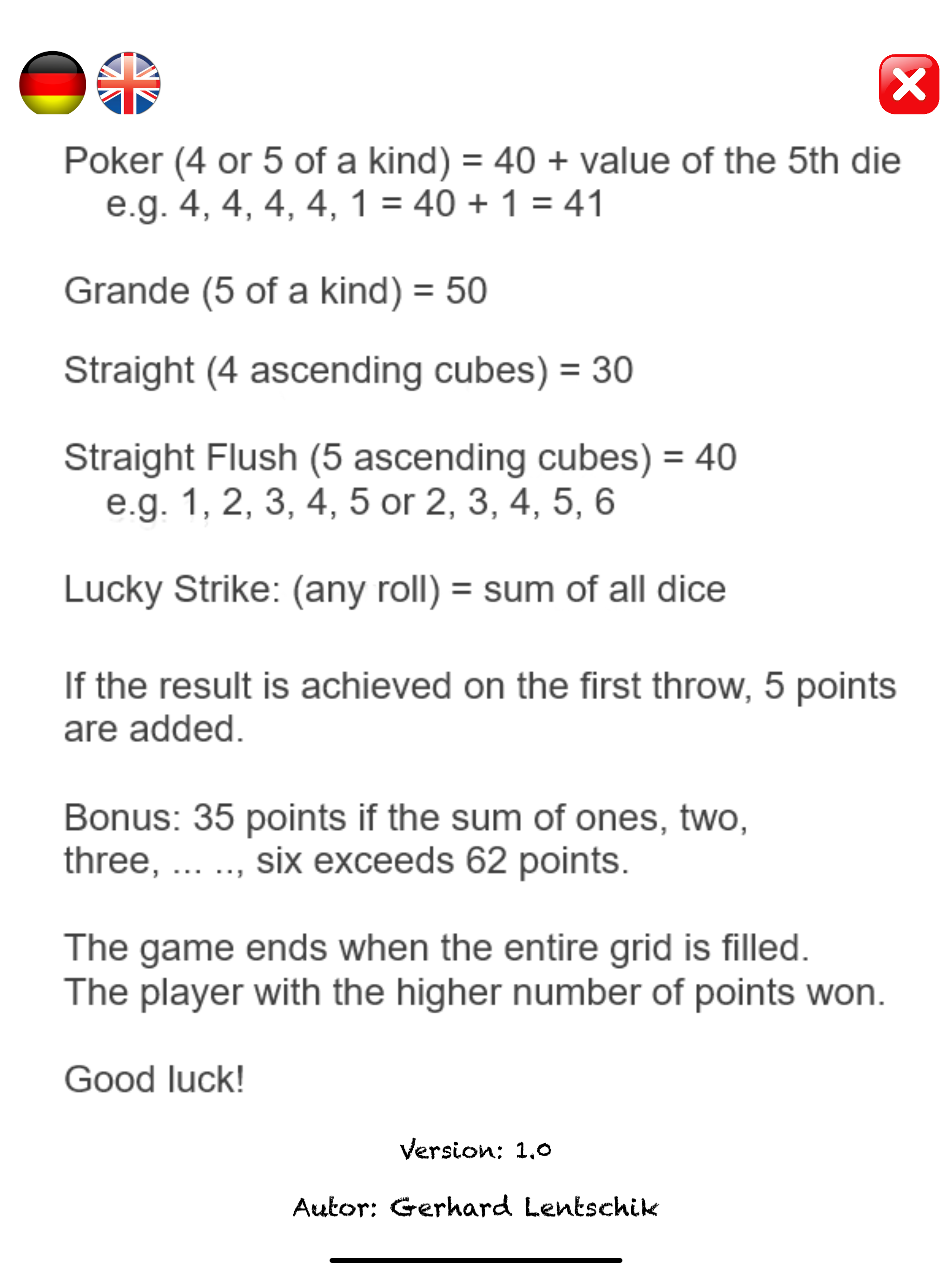 Dice poker pro screenshot 17