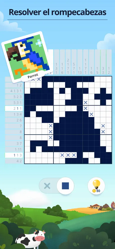 Nonogram - Imagen Cruz Sudoku