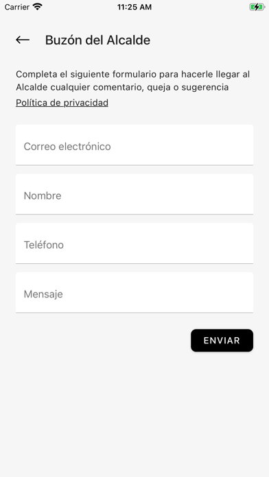 San Pedro Móvil Screenshot