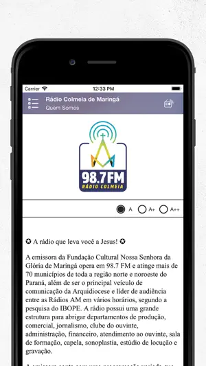 Rádio Colmeia de Maringá screenshot 4