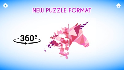 Unicorn 360 Poly Puzzleのおすすめ画像2
