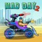 Ride, shoot, jump and smash your way to victory in this addictive runner
