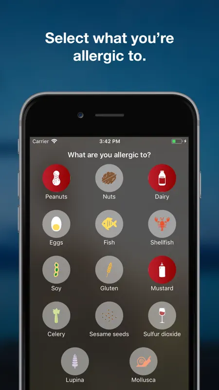 Allert - for food allergies screenshot 3 of 8