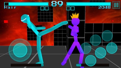 Screenshot #3 pour Stickman Fight: Neon Warriors