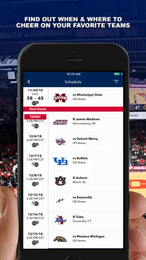Dayton Flyers Gameday screenshot 2