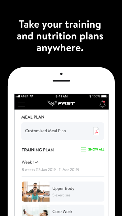 FAST Athletics Screenshot