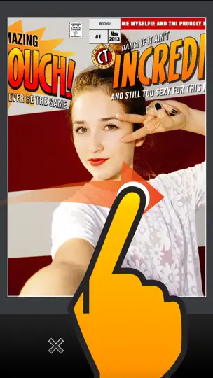 Capture d'écran de Comic Touch 2 sur iPhone 2