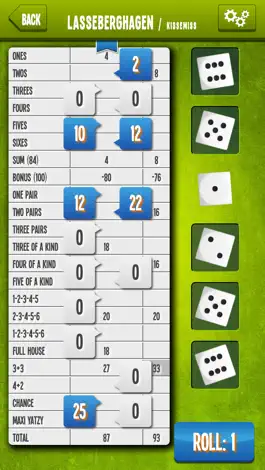 Game screenshot Yatzy Online apk