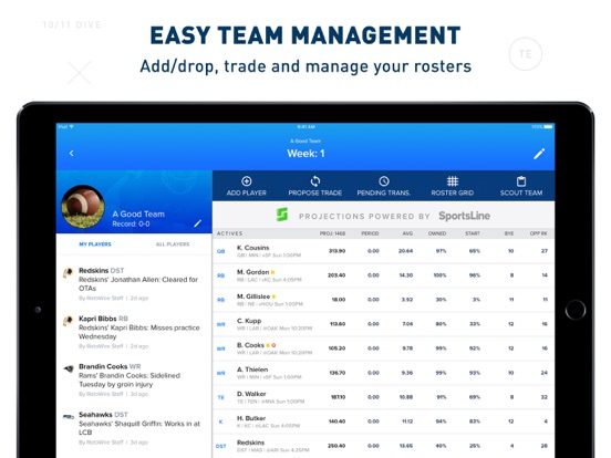 App screenshot