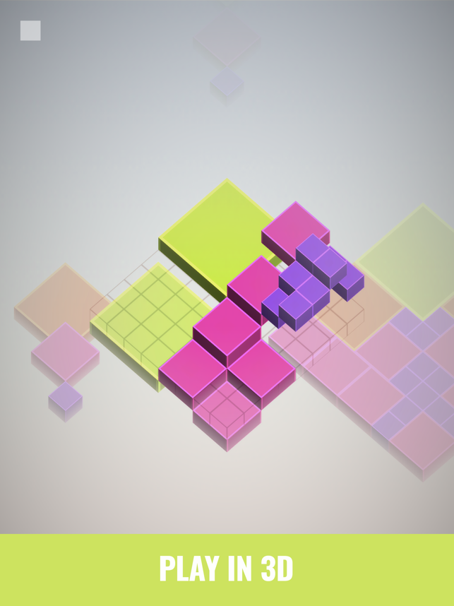 ‎Isometric Squares - puzzle ² Screenshot