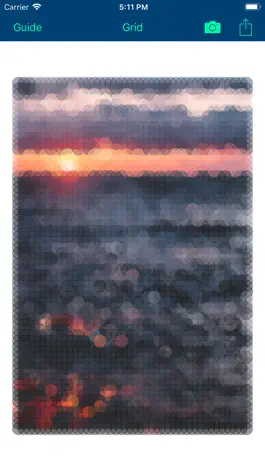 Game screenshot Grid: Create Pointillist Art apk