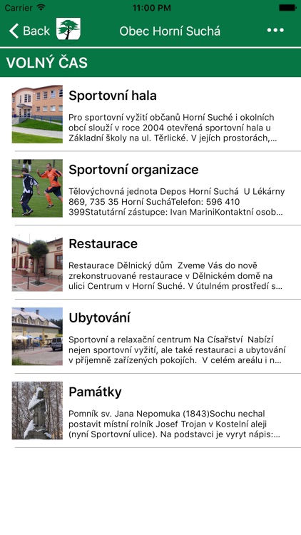 Obec Horní Suchá screenshot-4