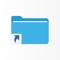 This app offers a smart folder shortcut widget for your Homescreen