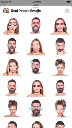 Real People Emojis iPhone image 3