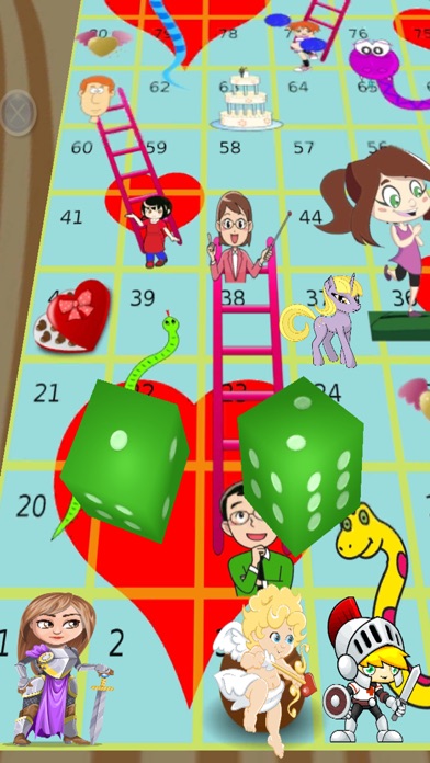 Screenshot #2 pour Hearts and Ladders Pro