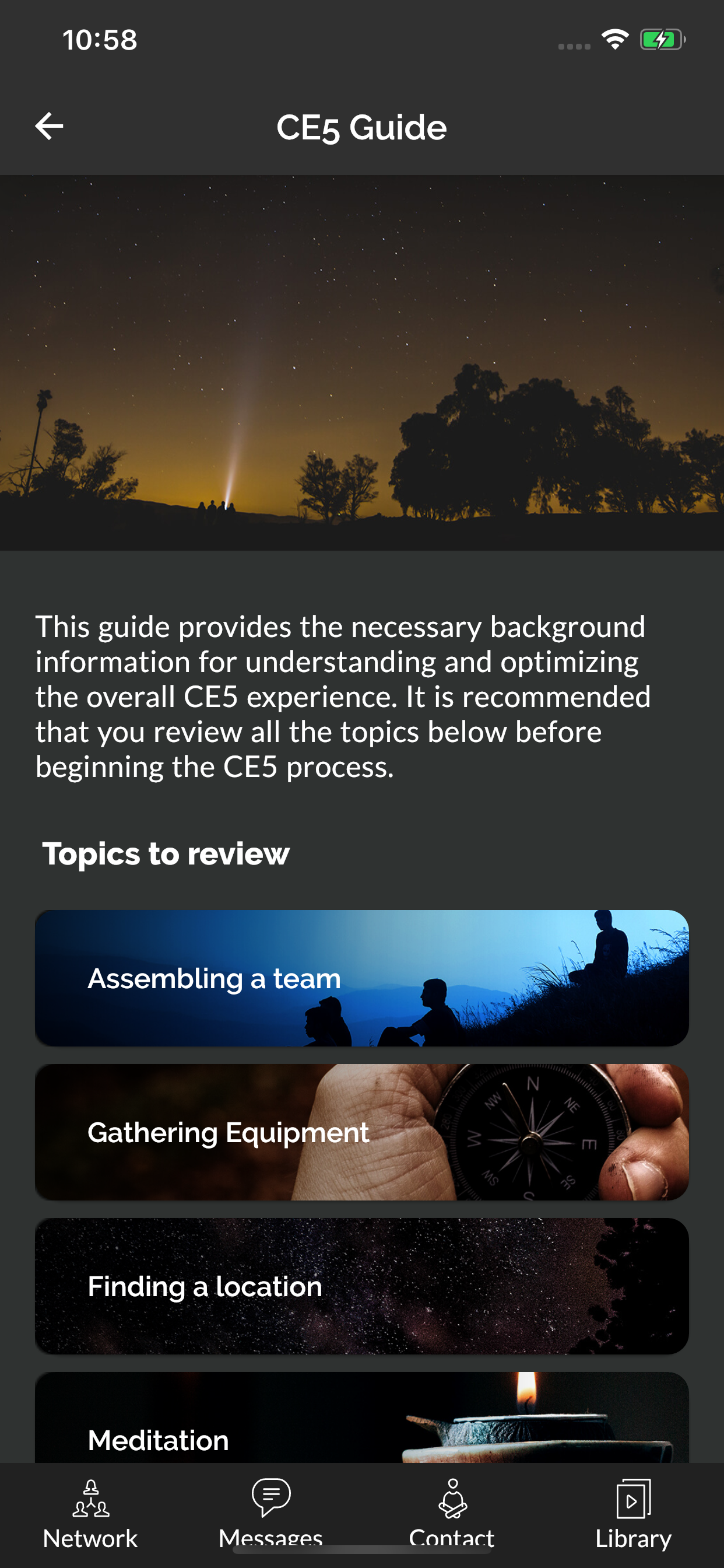 CE5 Contact screenshot 6