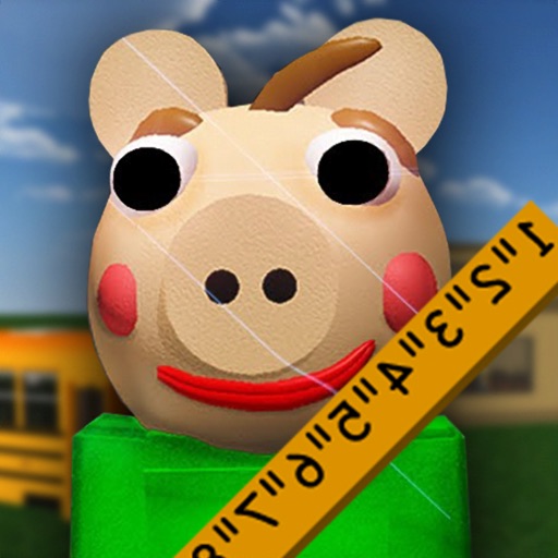 Balddy Piggy Monster School Icon