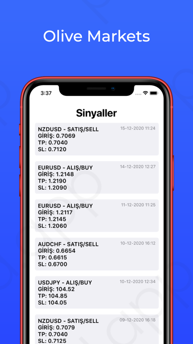 Olive Markets Screenshot
