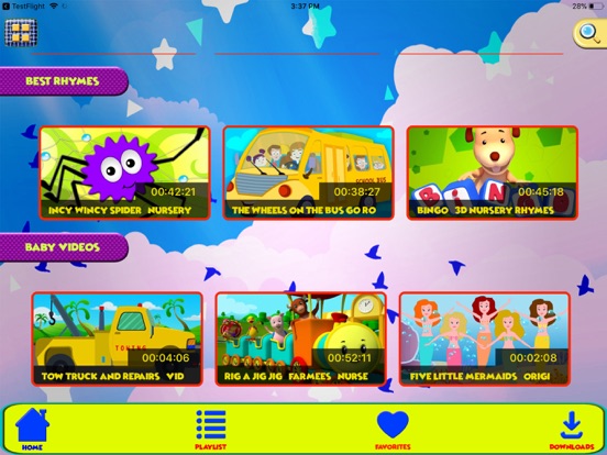 Screenshot #6 pour KidsTV Chansons de Bebe