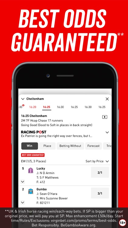 Virgin Bet: Sports Betting App screenshot-5