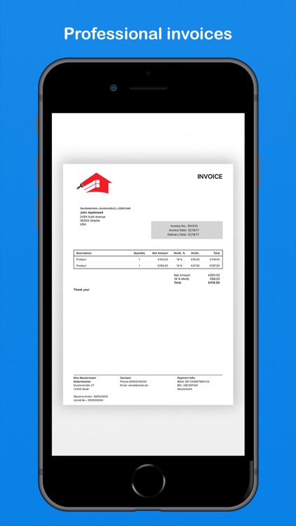 BillMore - Create Invoices