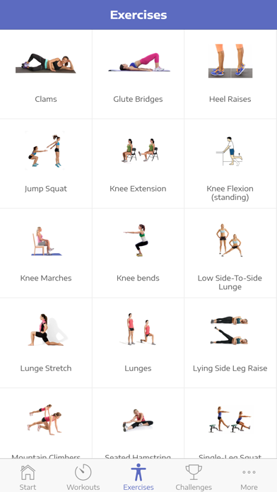Knee Exercises screenshot 2