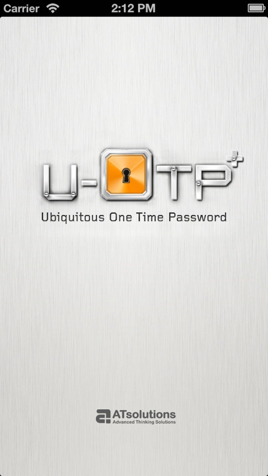 #1. U-OTP+ (iOS) 由: ATON Inc.