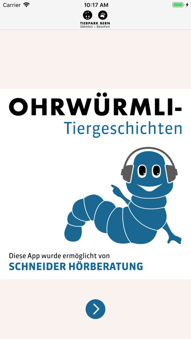 Screenshot #1 pour Ohrwürmli-Tiergeschichten