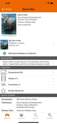Captura de Pantalla 3 Game Vault iphone