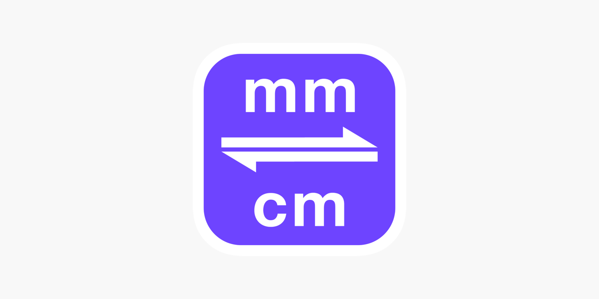 Milímetros a Centímetros en App Store